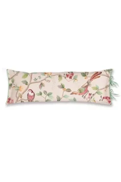 Bettkissen|Pip Studio Rechteckige Zierkissen Lang Good Nightingale Sand Beige