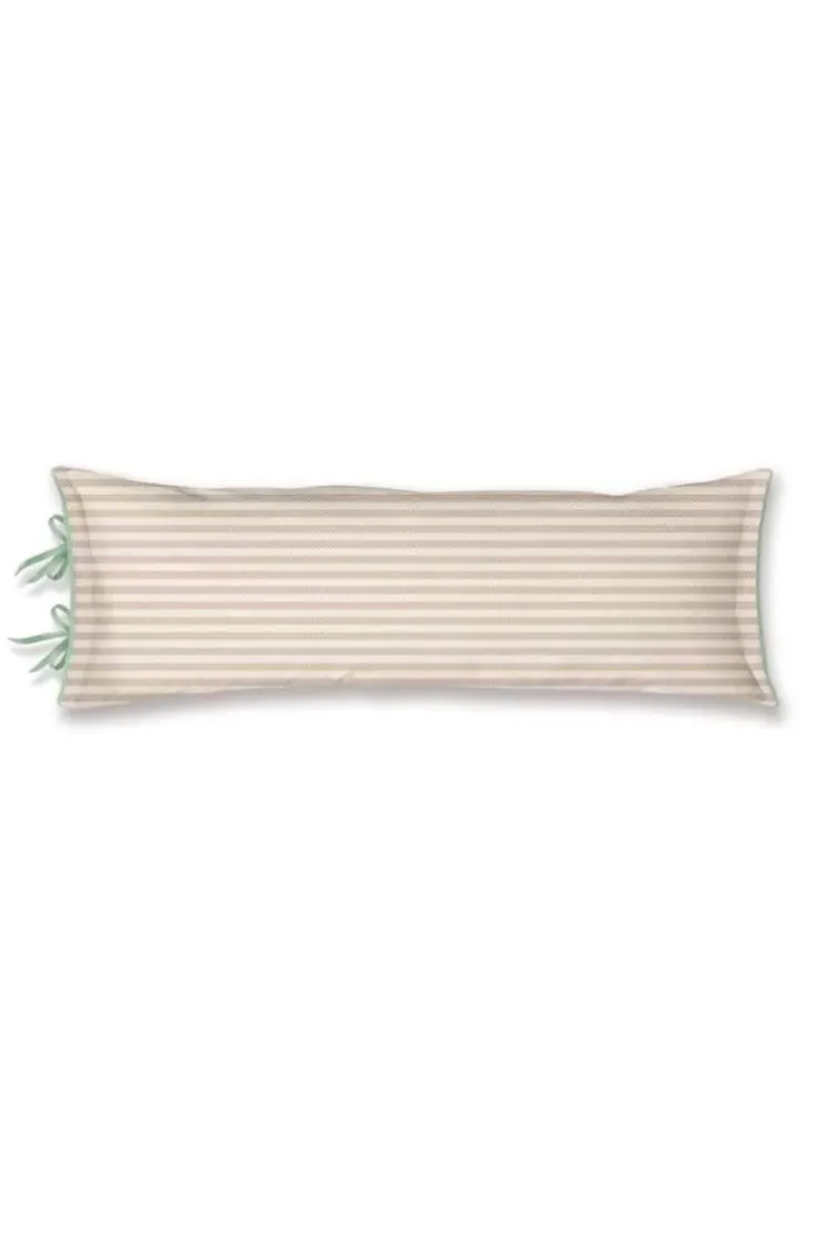 Bettkissen|Pip Studio Rechteckige Zierkissen Lang Good Nightingale Sand Beige