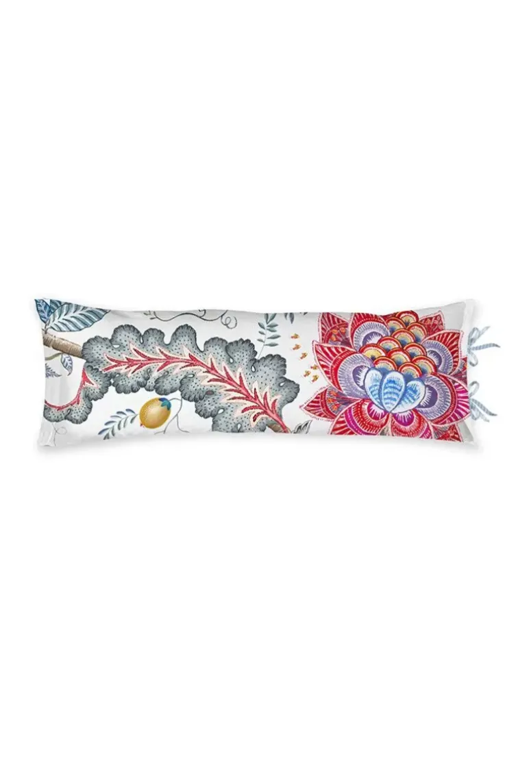 Bettkissen|Pip Studio Rechteckige Zierkissen Lang Tree Of Life Weiss