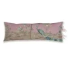 Bettkissen|Pip Studio Rechteckige Zierkissen Lang Okinawa Lila