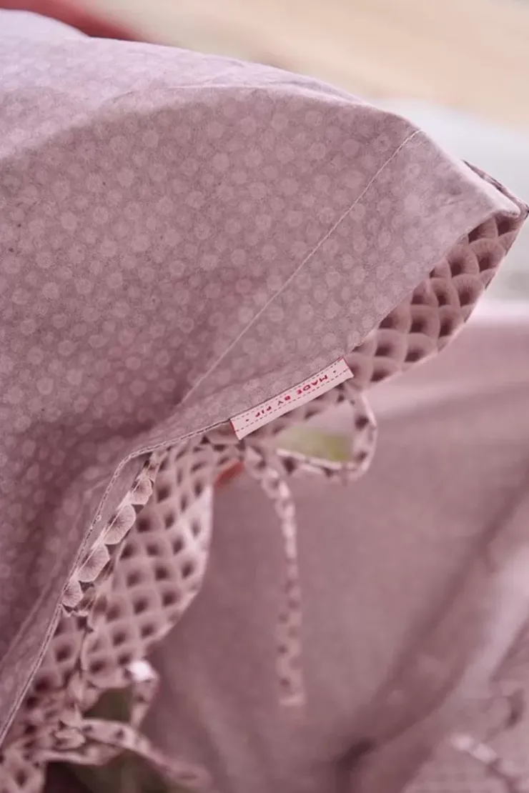 Bettkissen|Pip Studio Rechteckige Zierkissen Okinawa Lila