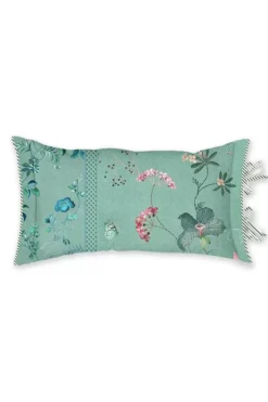 Bettkissen|Pip Studio Rechteckige Zierkissen Tokyo Bouquet Grun