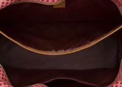 Wochenendtaschen|Pip Studio Reisetasche Medium Kyoto Festival Dunkel Rosa