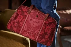 Wochenendtaschen|Pip Studio Reisetasche Medium Kyoto Festival Dunkel Rosa