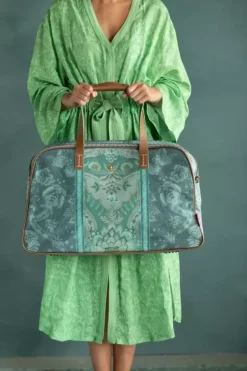 Wochenendtaschen|Pip Studio Reisetasche Medium Kyoto Festival Grun