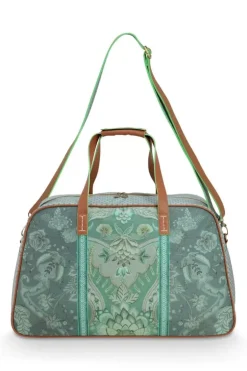 Wochenendtaschen|Pip Studio Reisetasche Medium Kyoto Festival Grun