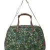 Wochenendtaschen|Pip Studio Reisetaschen Medium Tutti I Fiori Grun