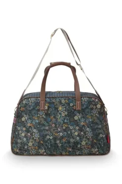 Wochenendtaschen|Pip Studio Reisetaschen Medium Tutti I Fiori Blau