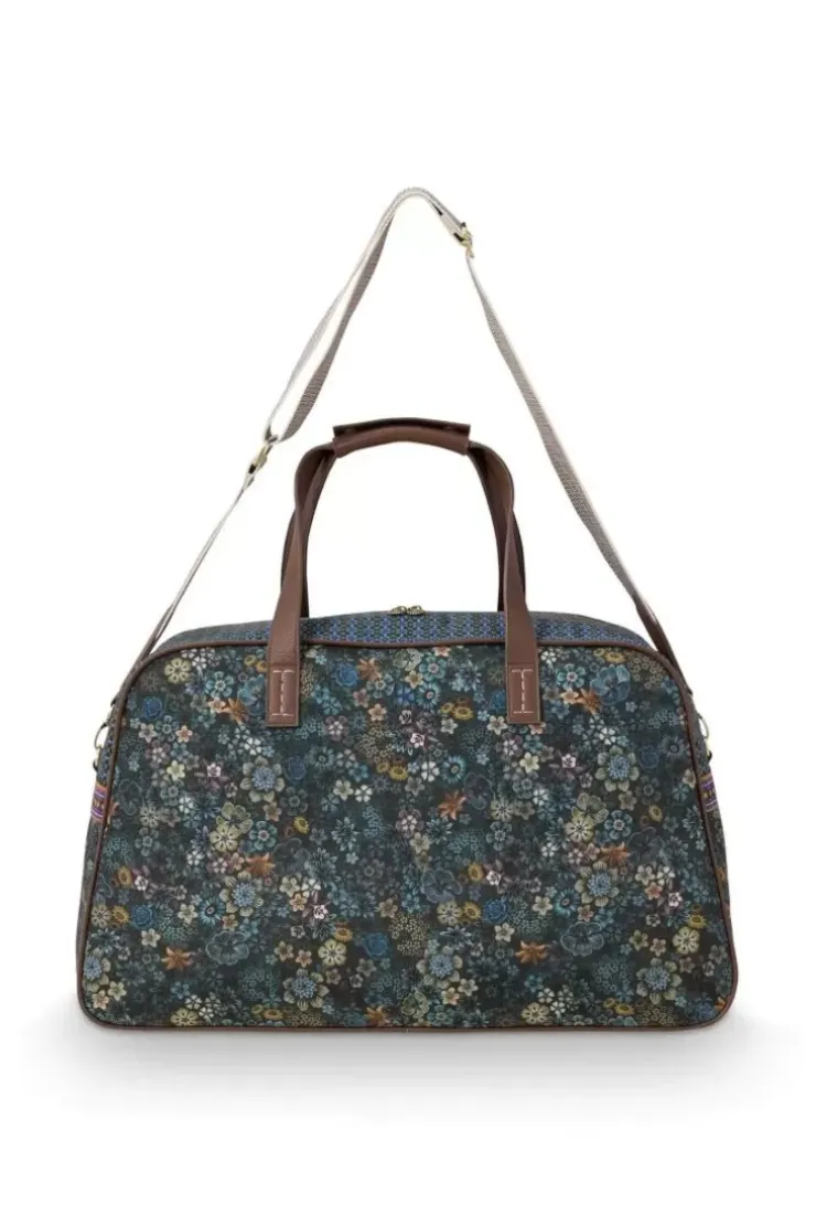 Wochenendtaschen|Pip Studio Reisetaschen Medium Tutti I Fiori Blau