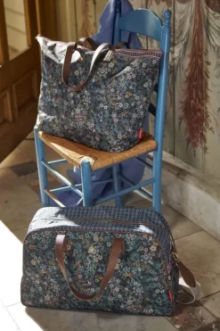 Wochenendtaschen|Pip Studio Reisetaschen Medium Tutti I Fiori Blau