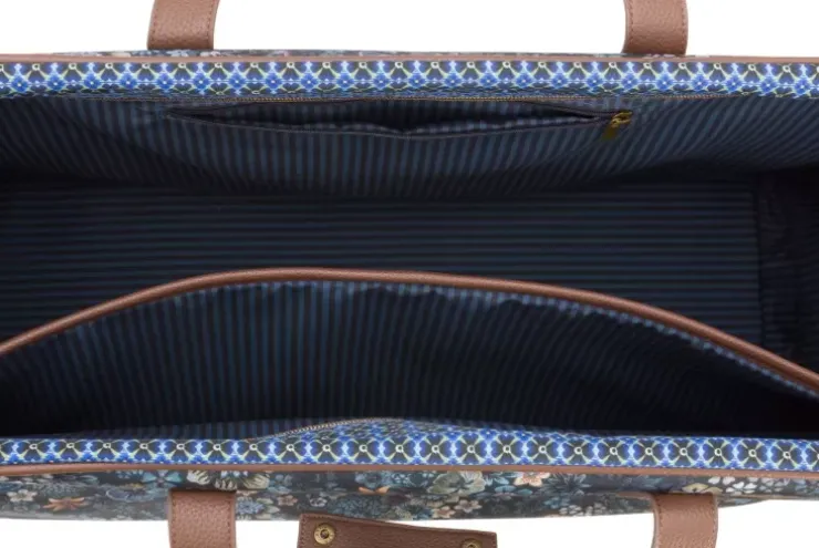 Wochenendtaschen|Pip Studio Reisetaschen Medium Tutti I Fiori Blau