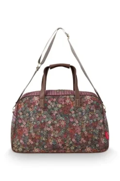 Wochenendtaschen|Pip Studio Reisetaschen Medium Tutti I Fiori Rosa