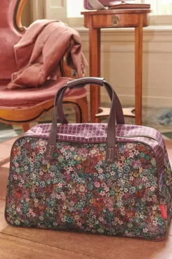 Wochenendtaschen|Pip Studio Reisetaschen Medium Tutti I Fiori Rosa