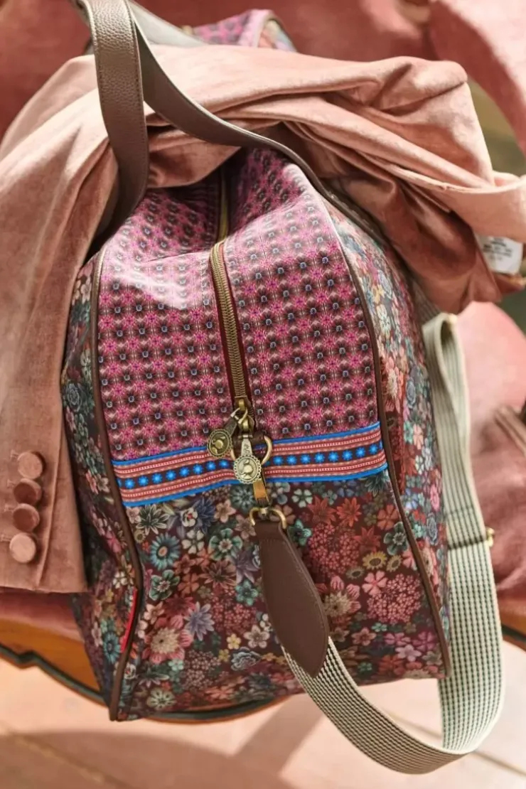 Wochenendtaschen|Pip Studio Reisetaschen Medium Tutti I Fiori Rosa