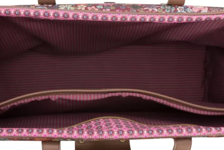 Wochenendtaschen|Pip Studio Reisetaschen Medium Tutti I Fiori Rosa