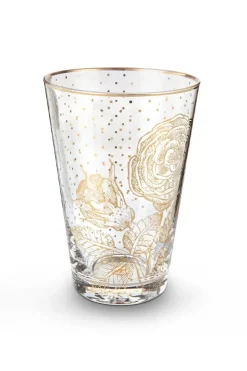 Wasserglas|Pip Studio Royal Longdrinkglas Golden Flower