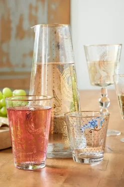 Wasserglas|Pip Studio Royal Longdrinkglas Golden Flower