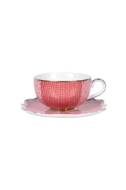 Espresso Tasse|Pip Studio Royal Multi Espressotasse & Untertasse Rosa