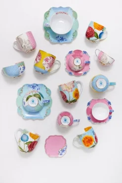 Espresso Tasse|Pip Studio Royal Multi Espressotasse & Untertasse Rosa