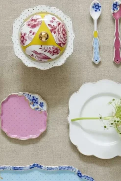 Teebeutelablage|Pip Studio Royal Multi Teebeutelablage Rosa 10 Cm