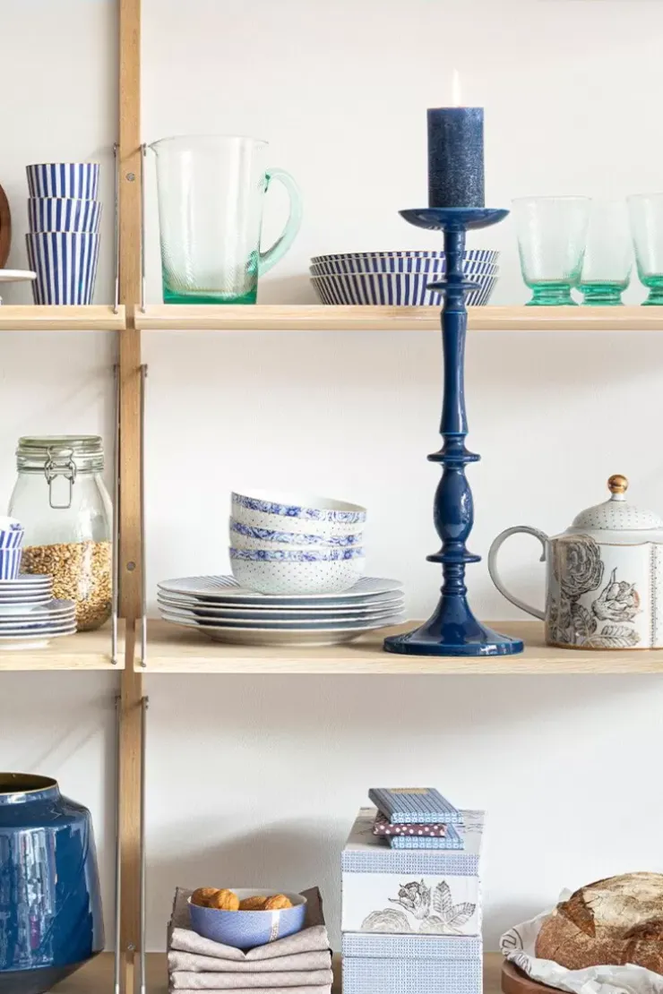Essteller|Pip Studio Royal Stripes Essteller 26.5 Cm Blau