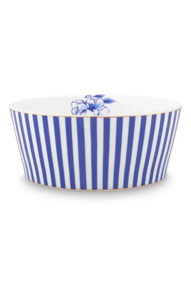 Schalen|Pip Studio Royal Stripes Schale 15 Cm Blau