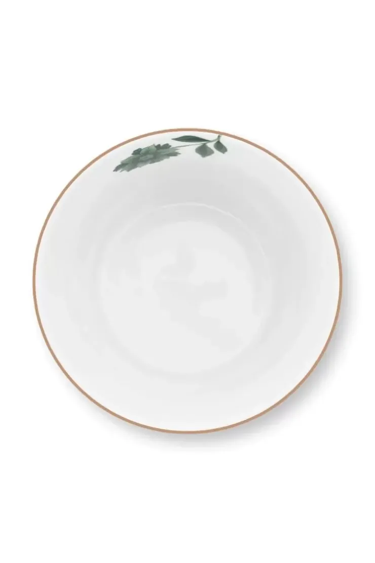 Porzellan Sets|Pip Studio Royal Stripes Tasse & Teebeutelablage Grun