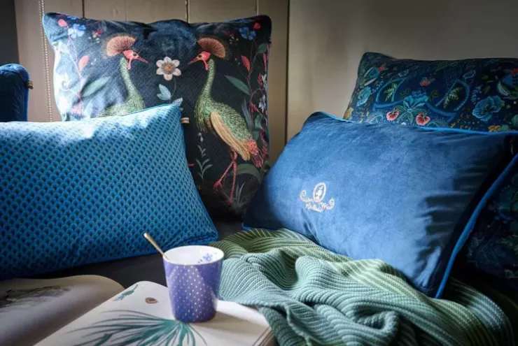 Kaffeetassen|Pip Studio Royal Stripes Tasse Dots Blau