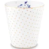 Kaffeetassen|Pip Studio Royal Stripes Tasse Dots S Weis