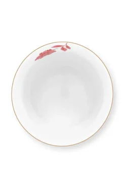 Kaffeetassen|Pip Studio Royal Stripes Tasse Dunkel Rosa