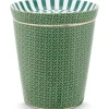 Porzellan Sets|Pip Studio Royal Stripes Tasse Fliesen & Teebeutelablage Grun