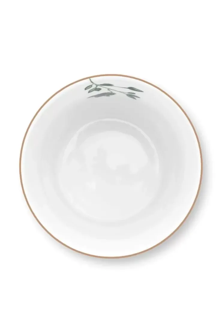 Porzellan Sets|Pip Studio Royal Stripes Tasse Fliesen & Teebeutelablage Grun