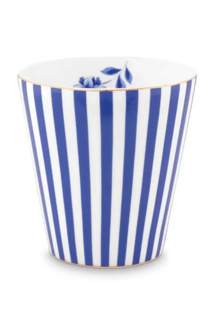 Kaffeetassen|Pip Studio Royal Stripes Tasse Klein Blau