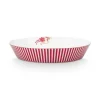 Tiefe Teller|Pip Studio Royal Stripes Tiefer Teller Dunkelrosa 21.5Cm