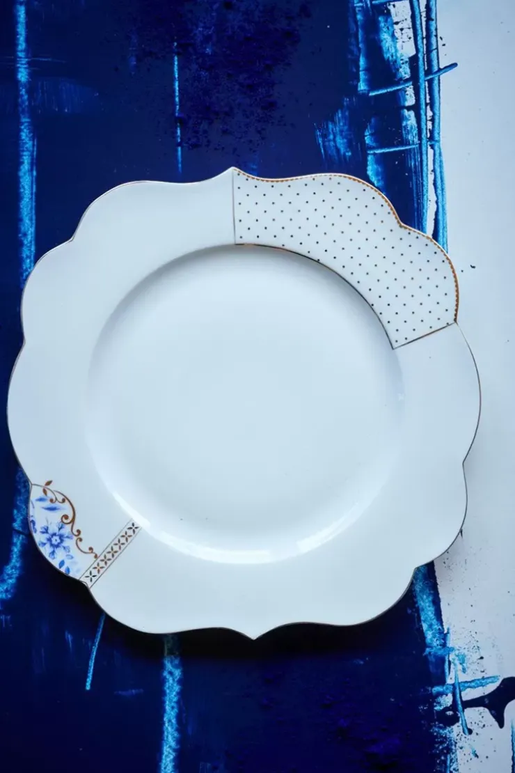 Essteller|Pip Studio Royal White Essteller Golden Dots 28 Cm