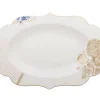 Servierschalen|Pip Studio Royal White Oval Servierschale 40 Cm
