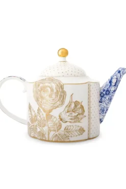 Teekannen|Pip Studio Royal White Teekanne Gross