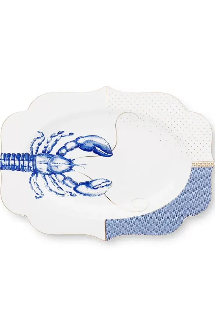 Servierschalen|Pip Studio Royal Yerseke Ovale Servierschale 40 Cm