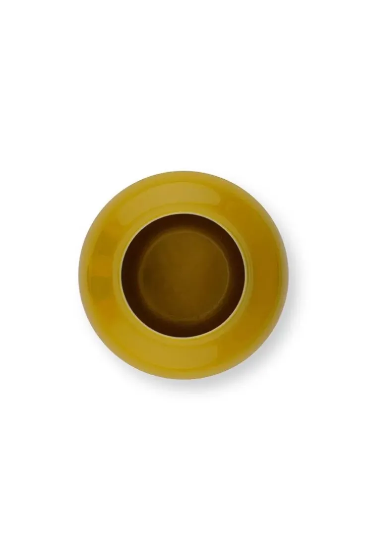 Sale Kleine Vasen|Pip Studio Runde Mini Vase 10 Cm Gelb