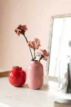 Sale Kleine Vasen|Pip Studio Runde Mini Vase 10 Cm Rot