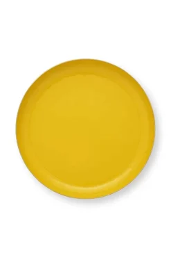 Schale Und Tabletts|Pip Studio Schale Emailliert 30Cm Gelb