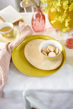 Schale Und Tabletts|Pip Studio Schale Emailliert 30Cm Gelb