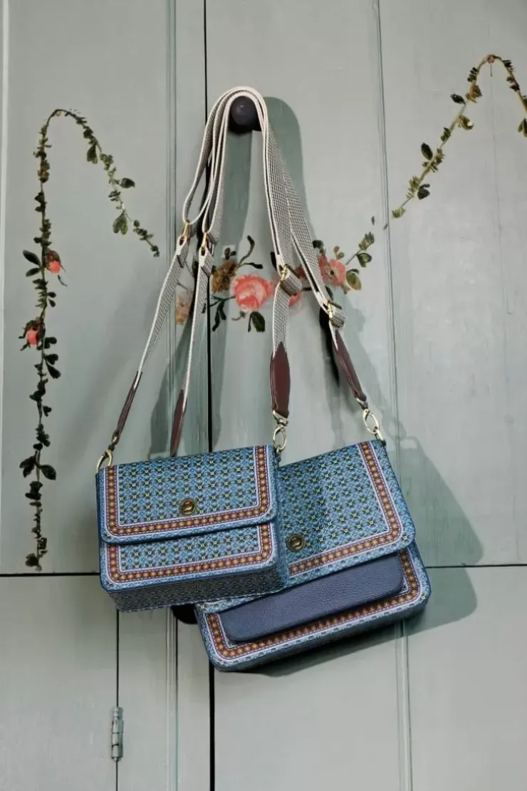 Ümhangetaschen|Pip Studio Schultertasche Clover Blau