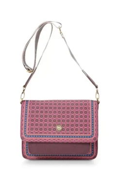 Ümhangetaschen|Pip Studio Schultertasche Clover Rosa