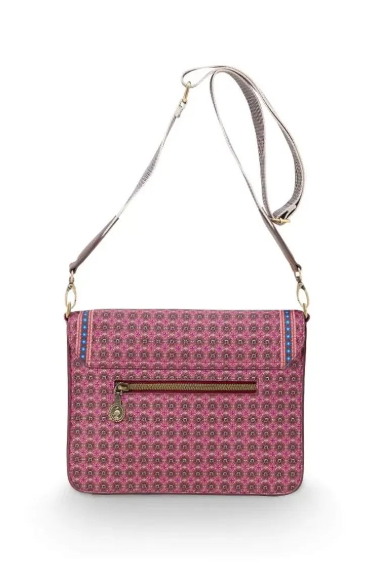Ümhangetaschen|Pip Studio Schultertasche Clover Rosa
