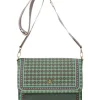 Ümhangetaschen|Pip Studio Schultertasche Clover Grun