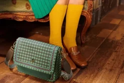 Ümhangetaschen|Pip Studio Schultertasche Clover Grun