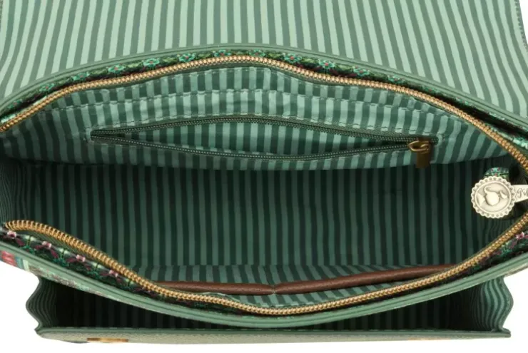 Ümhangetaschen|Pip Studio Schultertasche Clover Grun