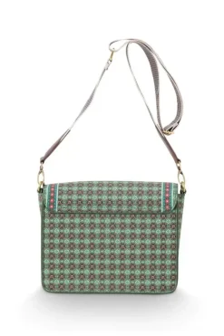Ümhangetaschen|Pip Studio Schultertasche Klein Clover Grun