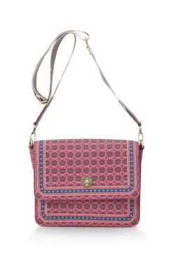Ümhangetaschen|Pip Studio Schultertasche Klein Clover Rosa
